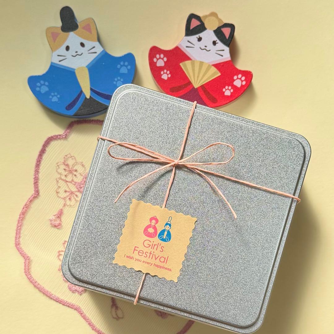 nameko様おまとめページ ひな祭り缶 ＆ 小BOXセット