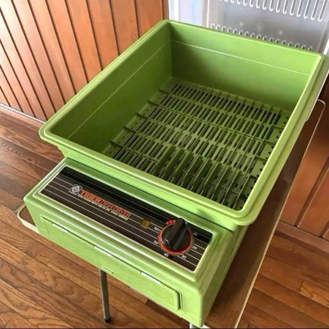 レトロポップ　食器乾燥機　タイガー　　新品　水切りラックにも