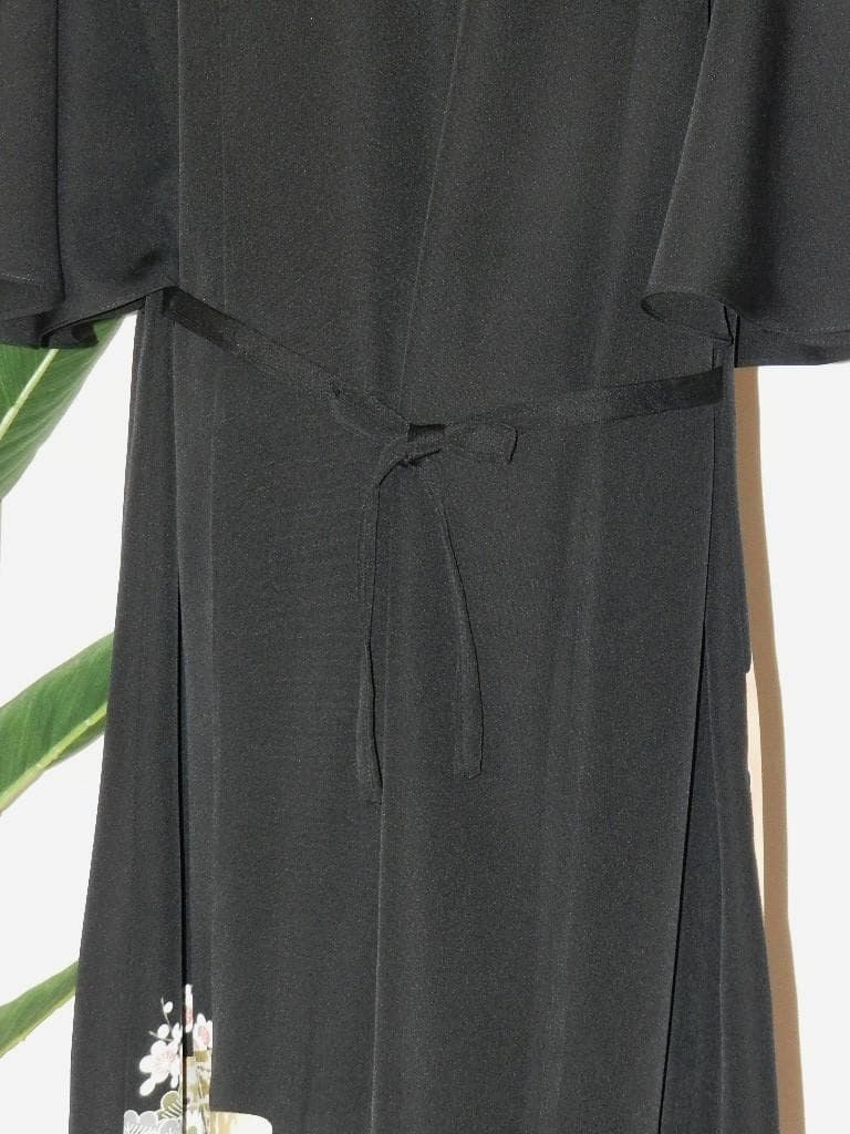 nagare！留袖　ワンピース　ドレス　フレアー袖　手書き友禅染　474