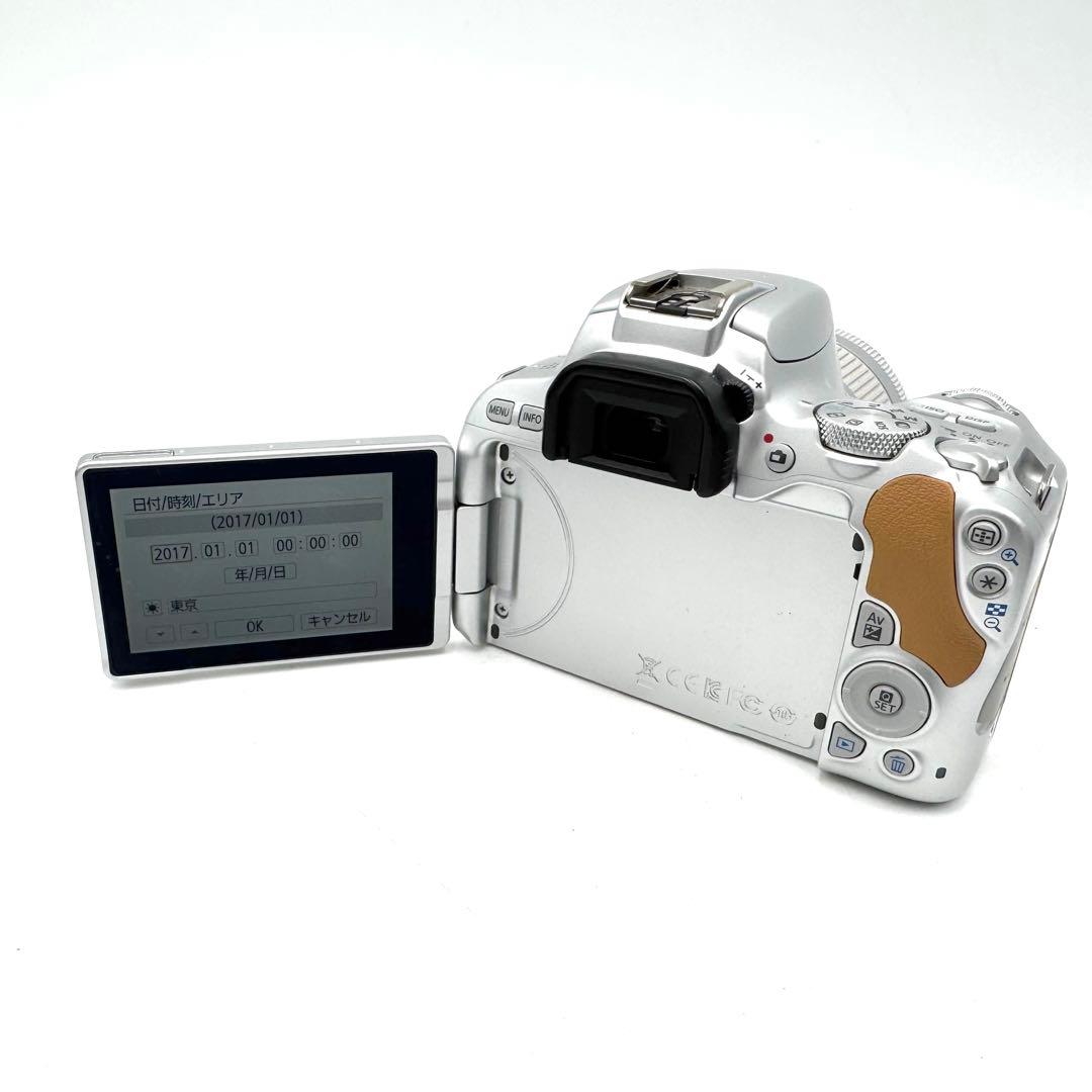 ❁Wi-Fi搭載！❁CANON EOS kiss x9 レンズキット シルバー