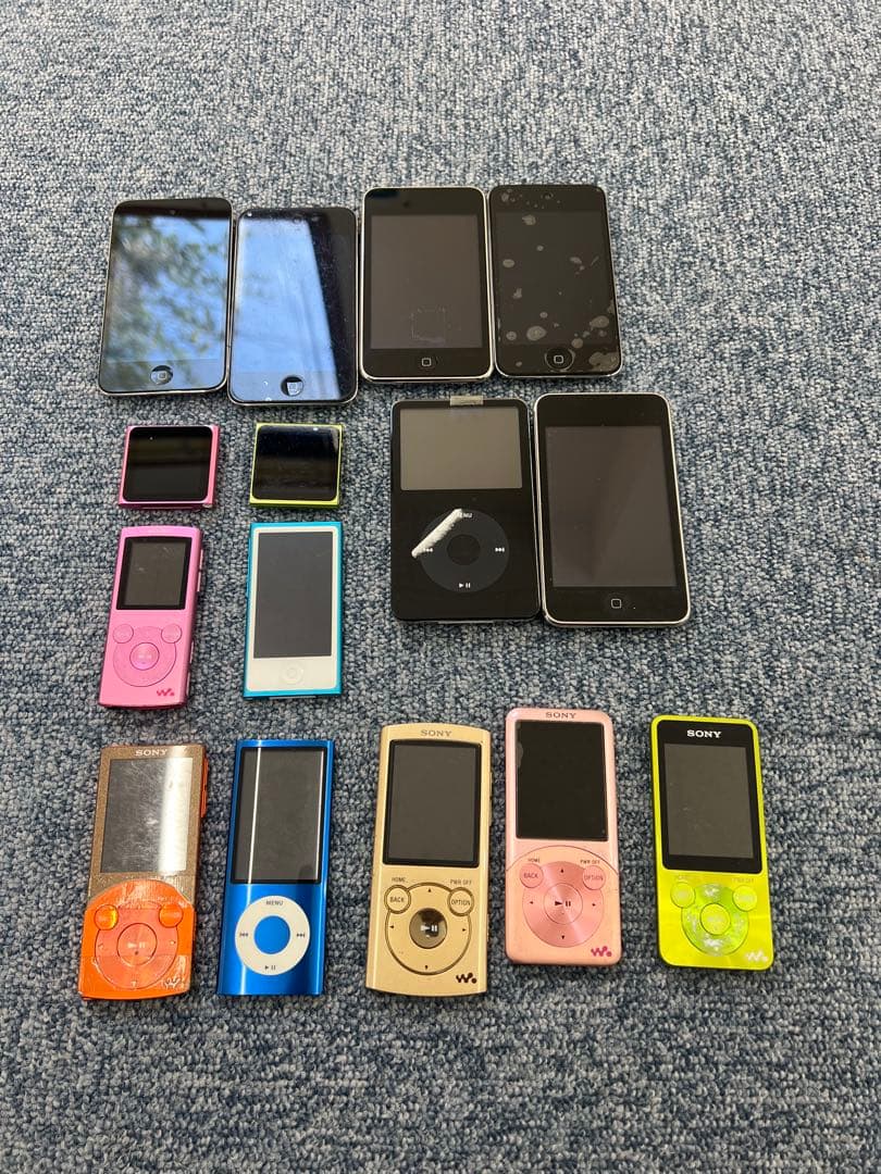 ジャンク品　iPod nano iPod ソニー ウォークマン15点まとめ売り