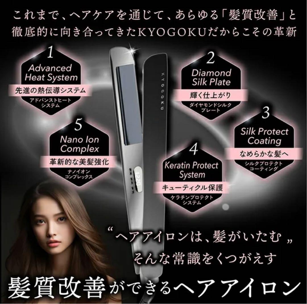 ナノシルクケラチン ストレートアイロン