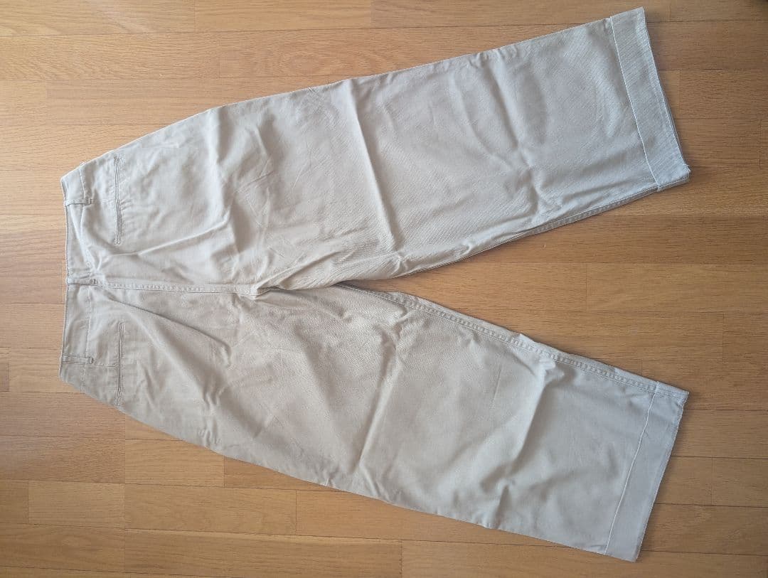 【markaware】41KHAKI WIDE ワイドパンツ チノパンツ