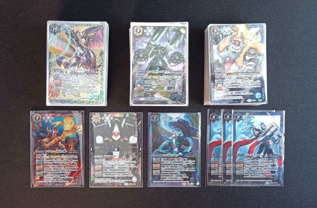 ウ*マ様 バトスピ　デジモンまとめ　デッキ3つ　　SECRET・パラレルあり