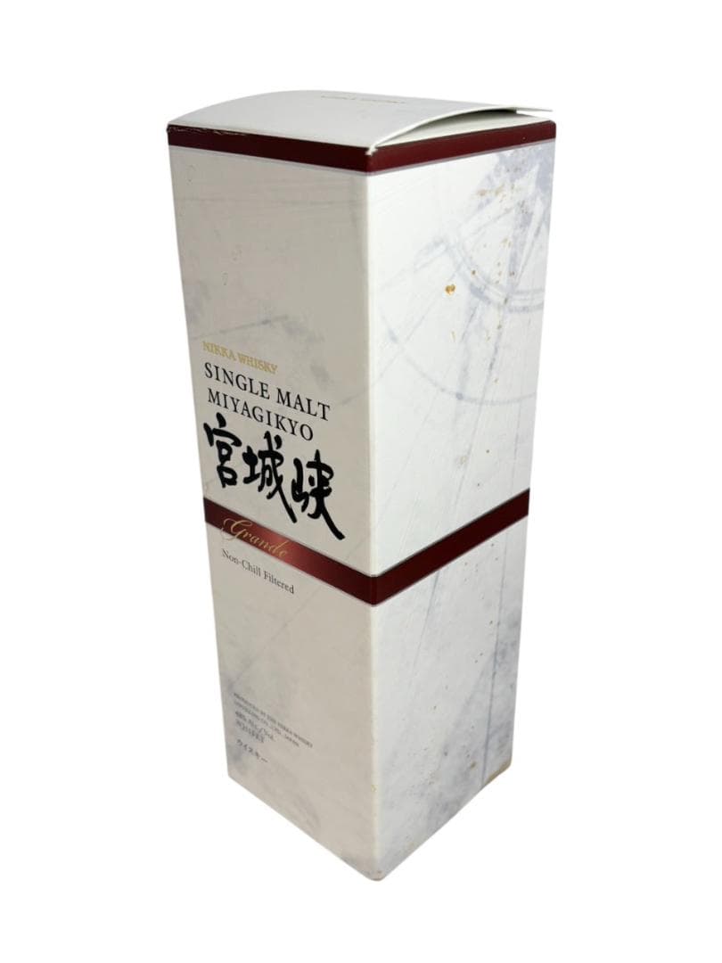 【免税店限定】宮城峡 グランデ シングルモルト ウイスキー 700ml 48%