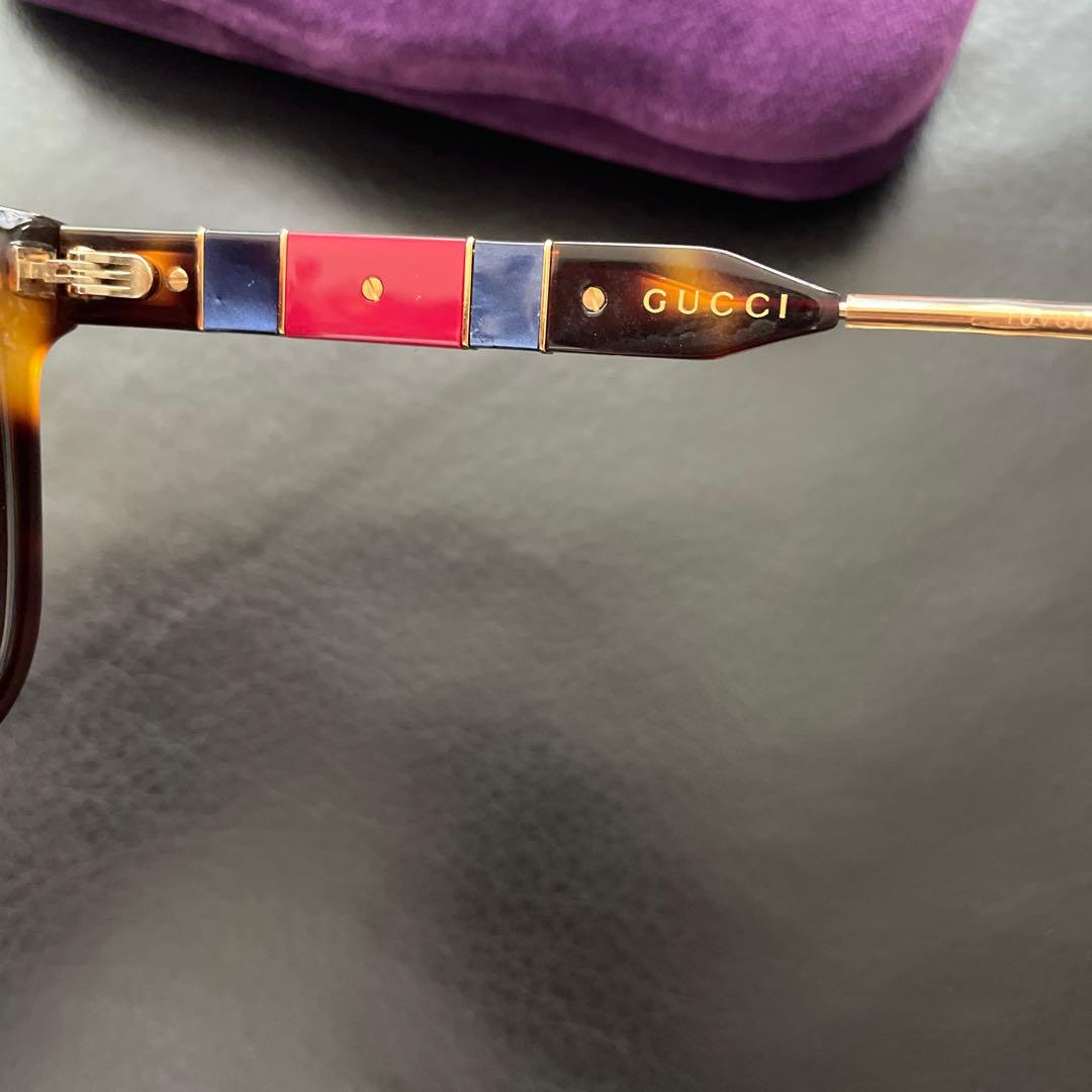 GUCCI ブラウン・トートイズ サングラス