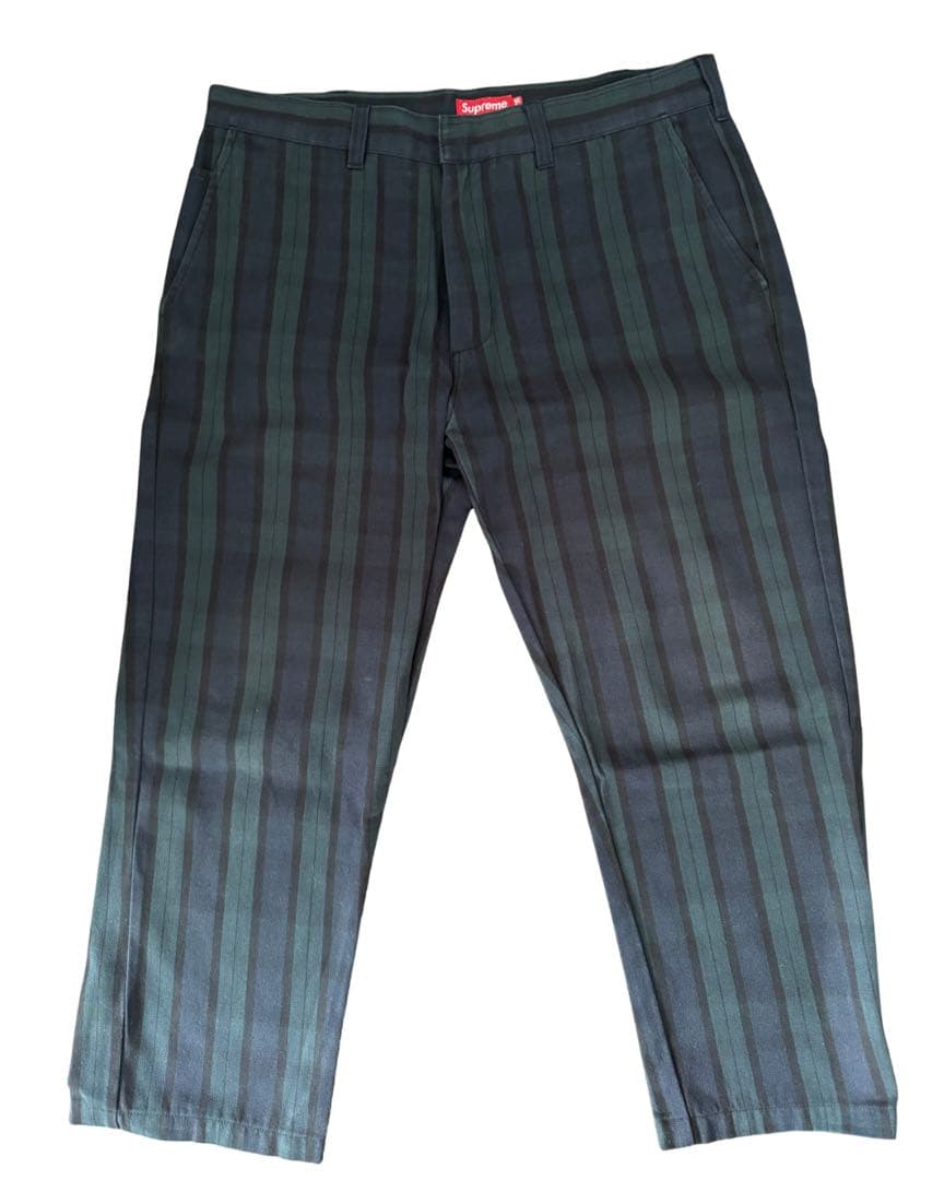 SUPREME WORK CHINO 36 ブラックウォッチ