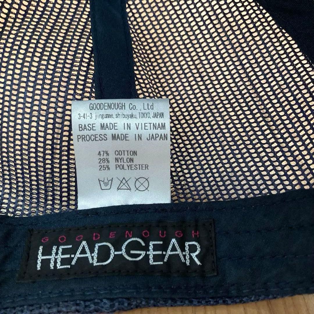 GOOD ENOUGH グッドイナフ ロゴ メッシュキャップ ブルー