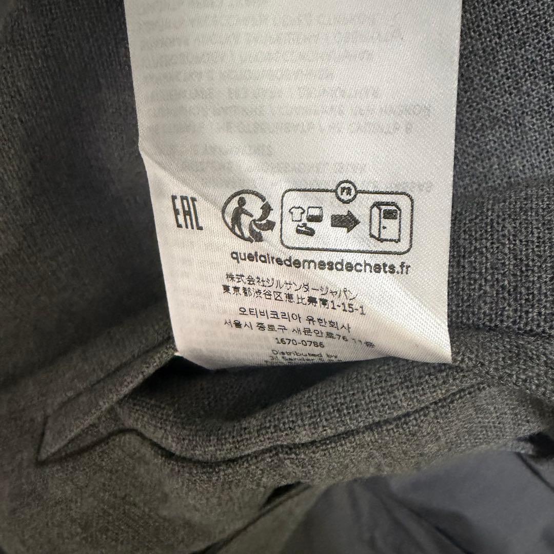 【定価27万】 JIL SANDER 25aw ウールキャンバス　スラックス