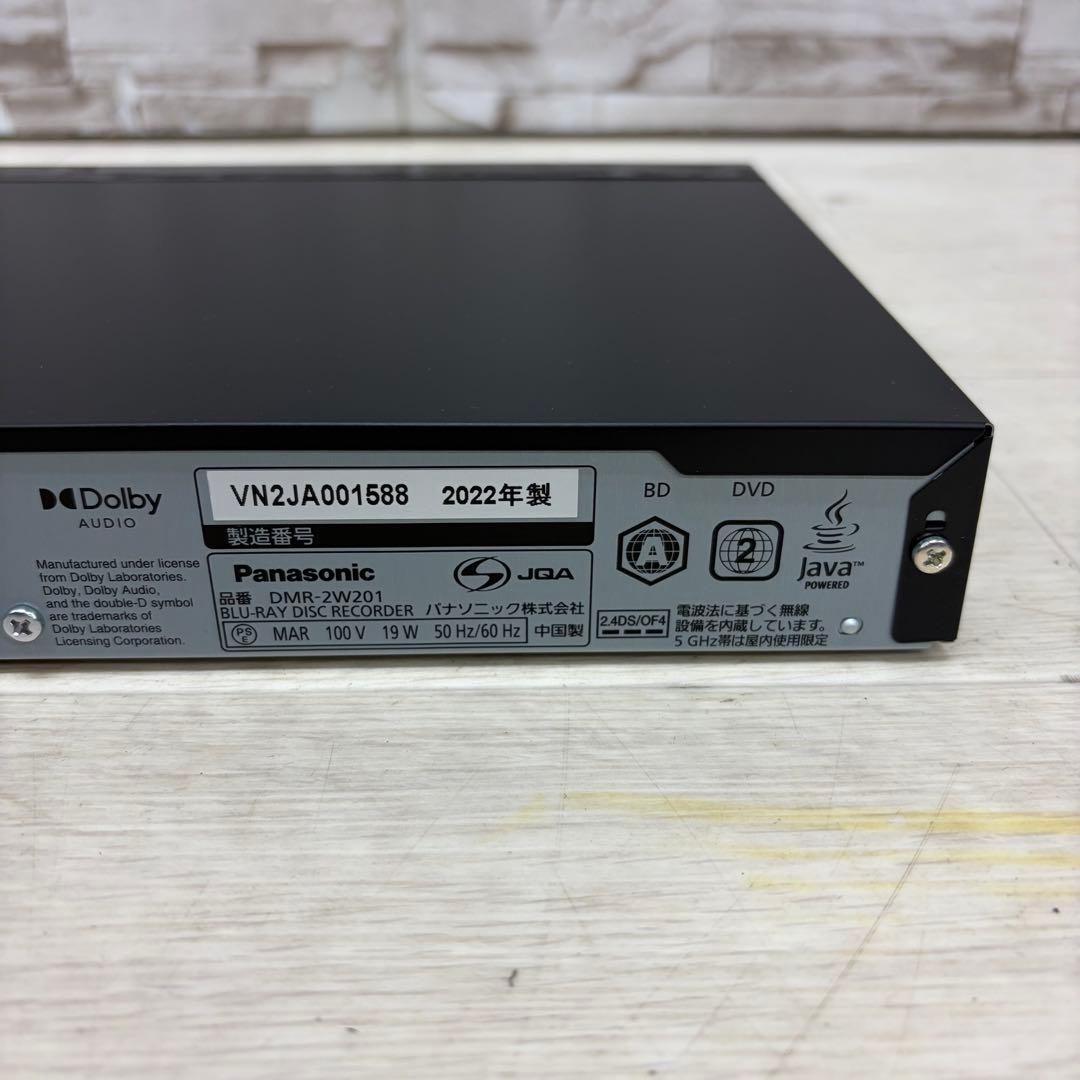 Panasonic ブルーレイレコーダー 4K DIGA DMR-2W201