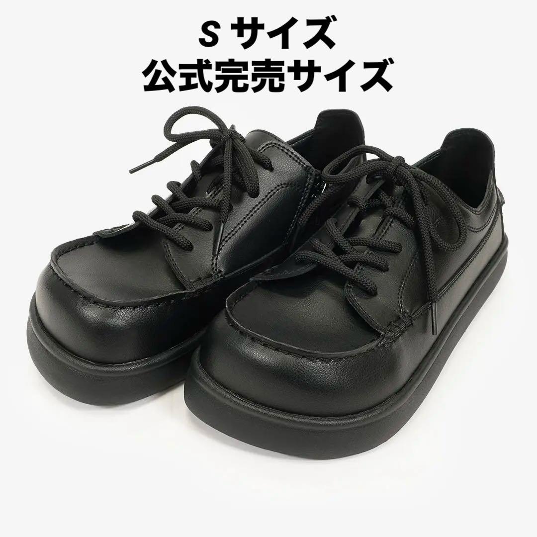 【 公式完売・Sサイズ 】Racbaki ラクバキデッキスニーカー ブラック