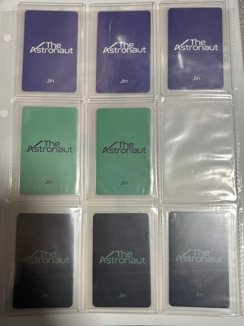 BTS Jin The Astronaut トレカ16枚セット