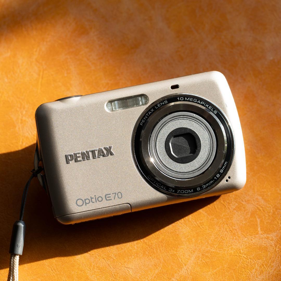 【単3電池で動く平成レトロなコンデジ】PENTAX optio E70
