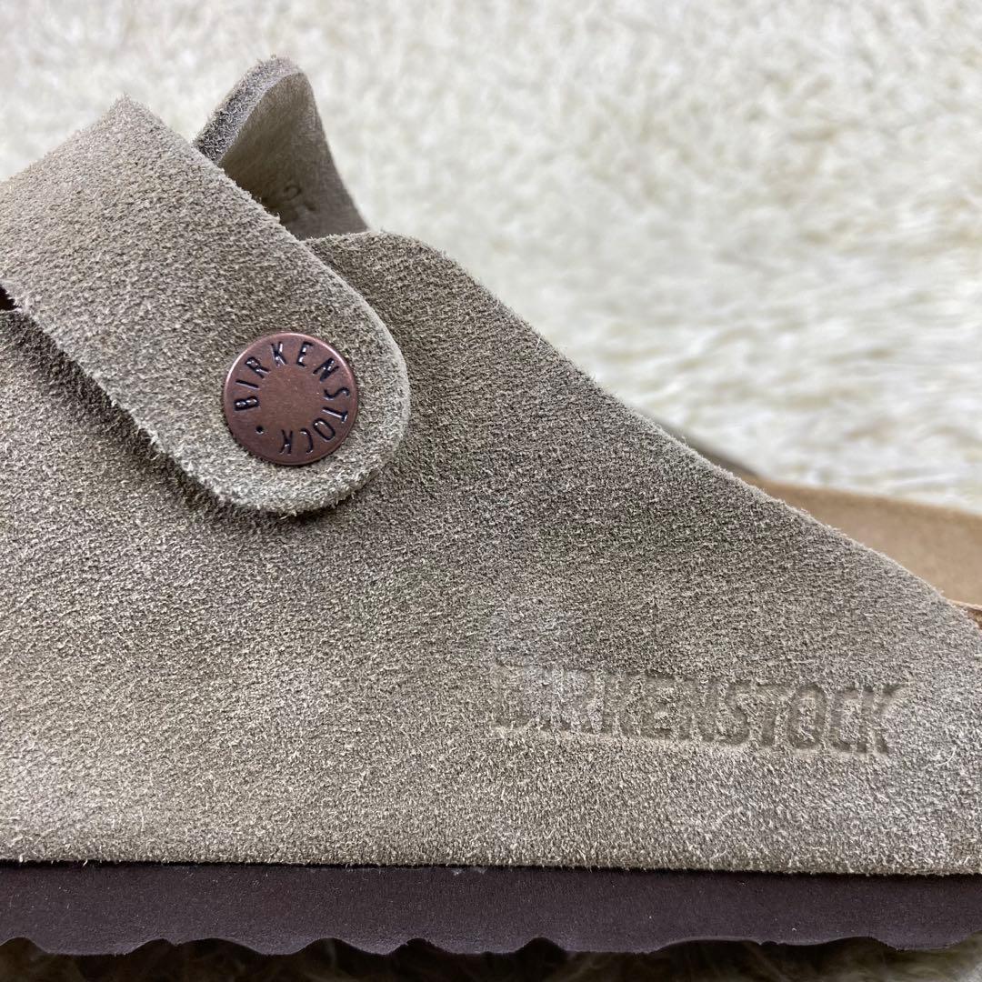 『極美品』BIRKENSTOCK BOSTON スエード サンダル ボストン