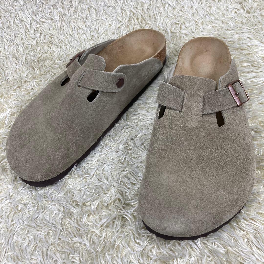 『極美品』BIRKENSTOCK BOSTON スエード サンダル ボストン
