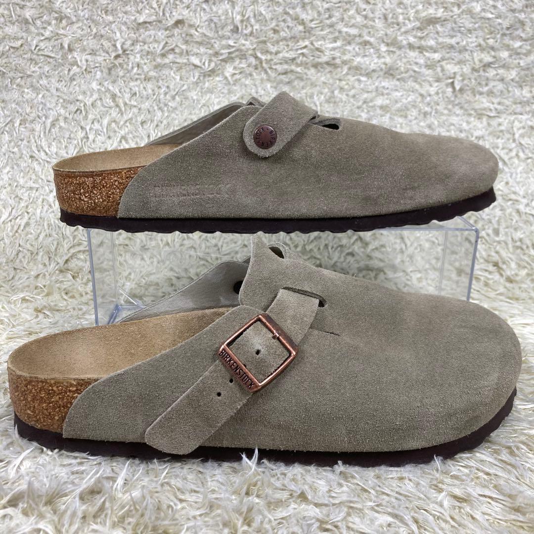 『極美品』BIRKENSTOCK BOSTON スエード サンダル ボストン