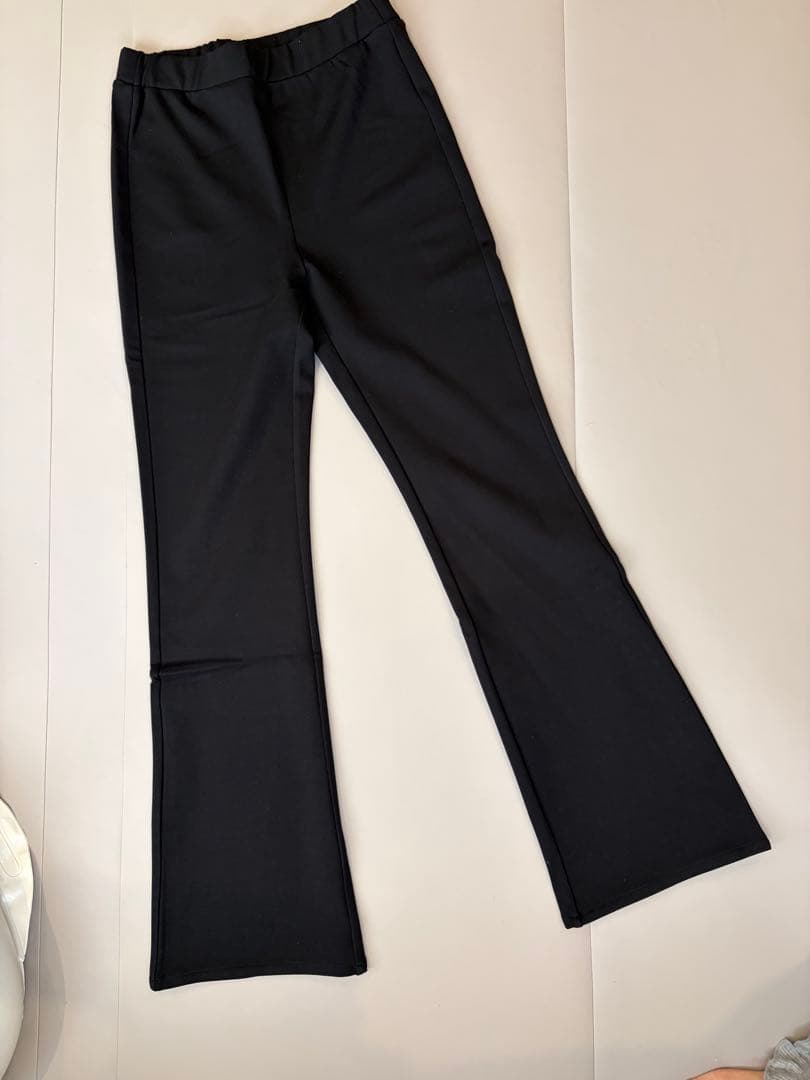 WCJ 黒 ストレッチレギパン