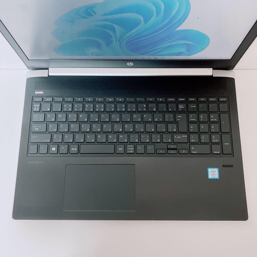 【美品】HP 450 爆速SSD512GB 8GB日本製パソコンPC