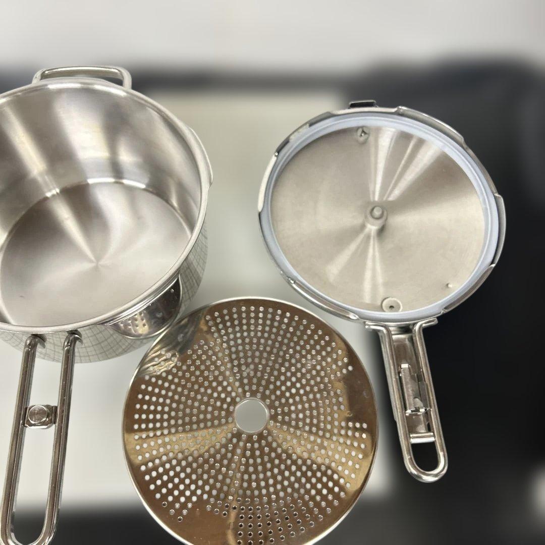 パーフェクトキッチン　ステンレス圧力鍋 ５Ｌ