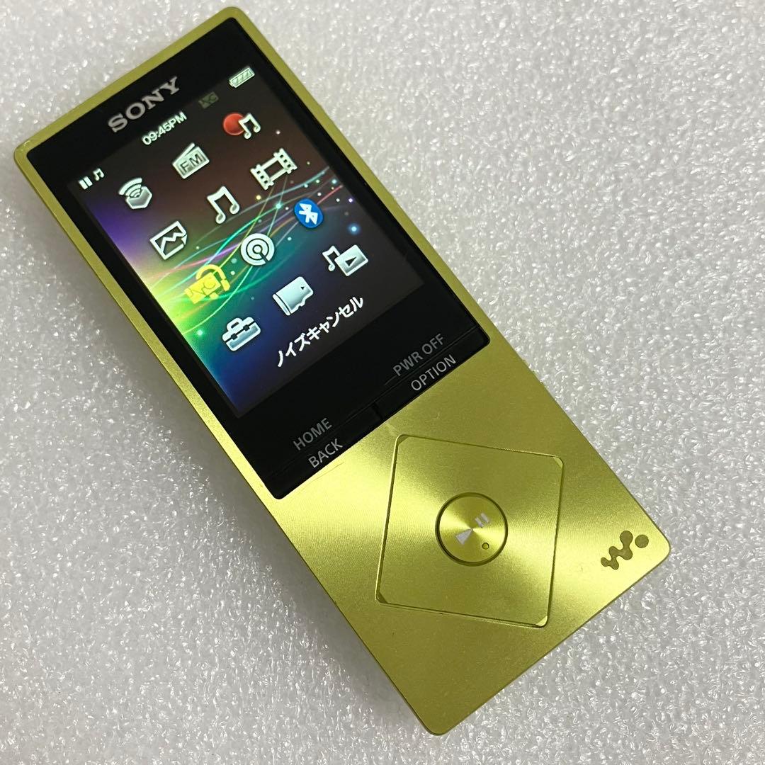 【バッテリー良好】　ソニー　ウォークマン　NW-A25 16GB ライムイエロー