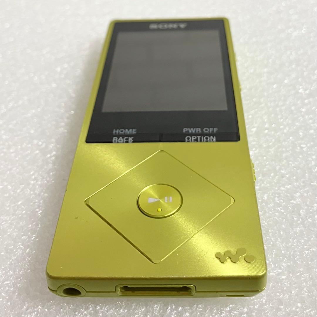 【バッテリー良好】　ソニー　ウォークマン　NW-A25 16GB ライムイエロー