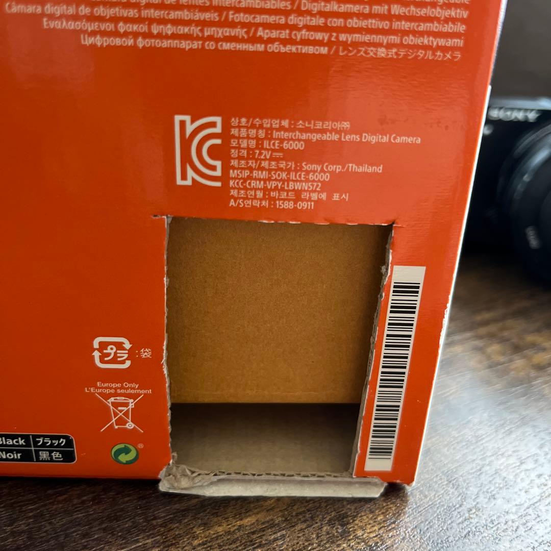 SONY α6000 ミラーレス一眼とレンズセット