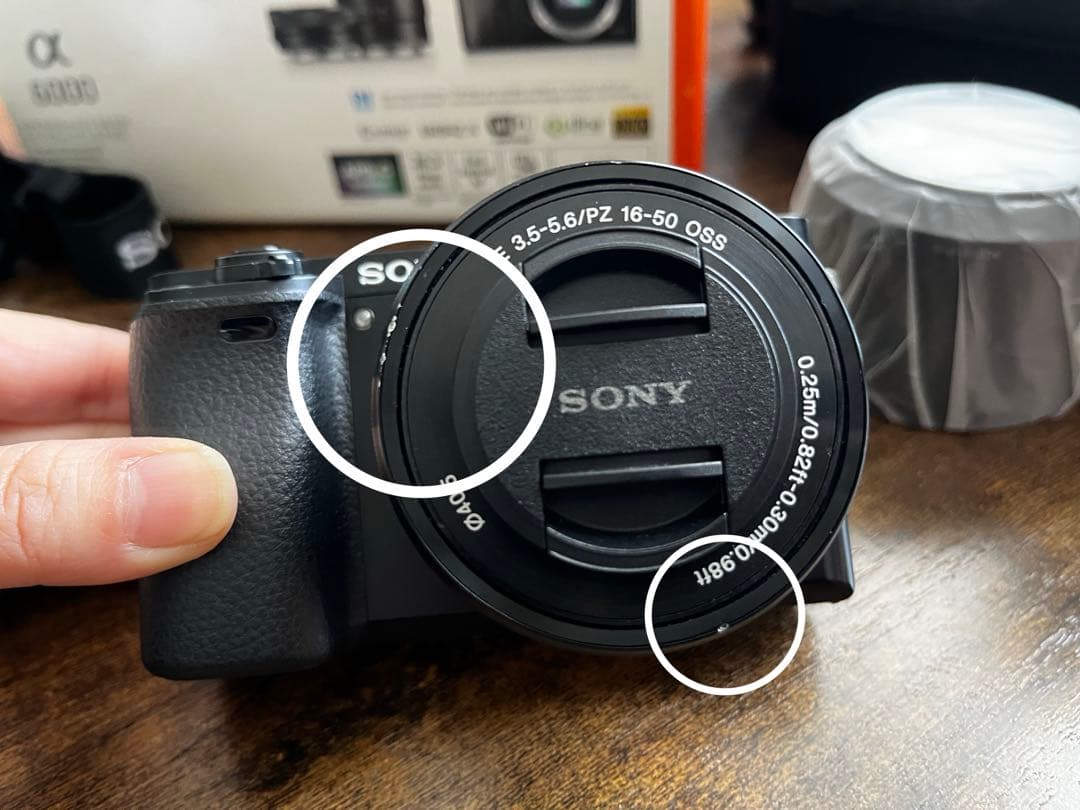 SONY α6000 ミラーレス一眼とレンズセット