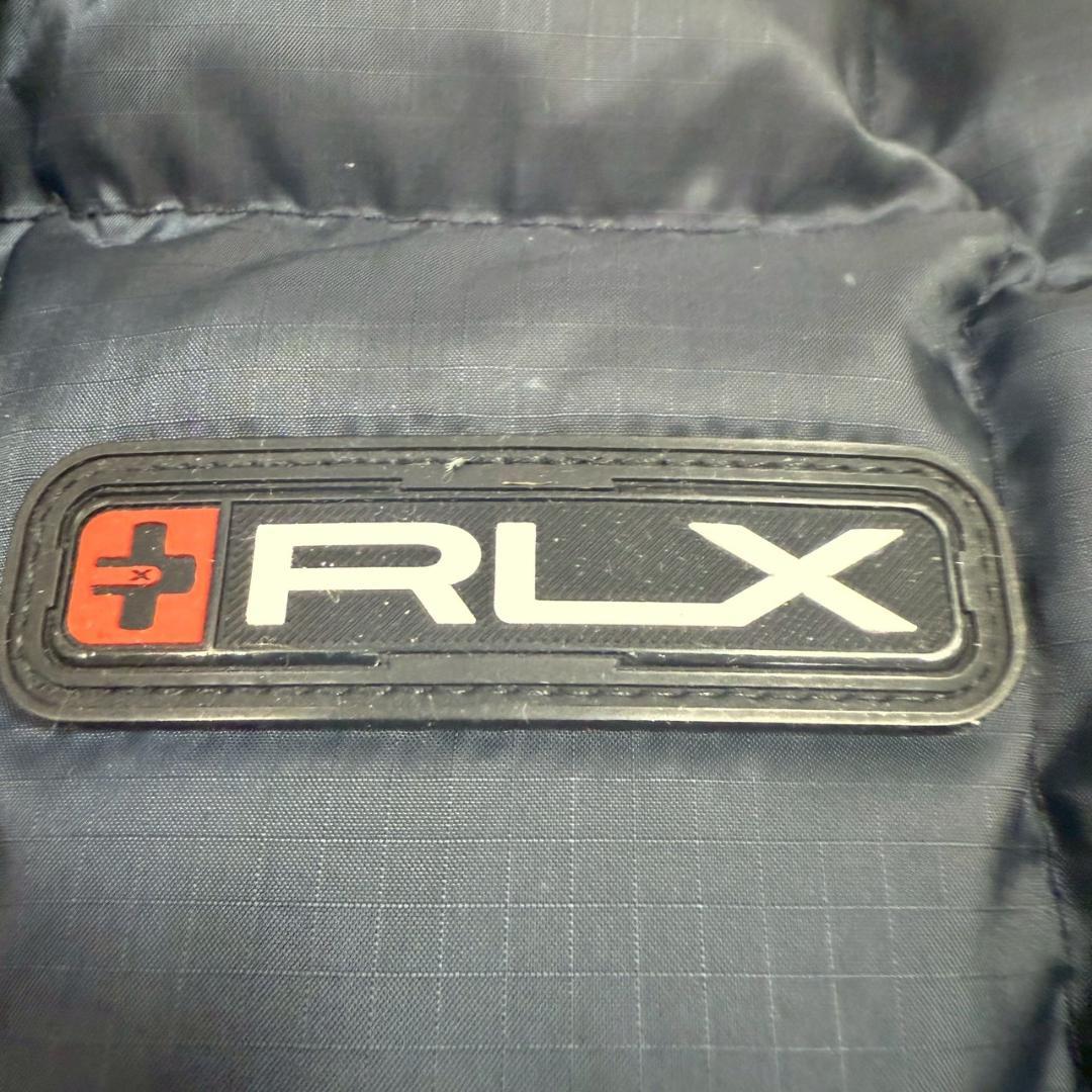 ラルフローレン　RLX ネイビー ダウンジャケット 防水 Lサイズ
