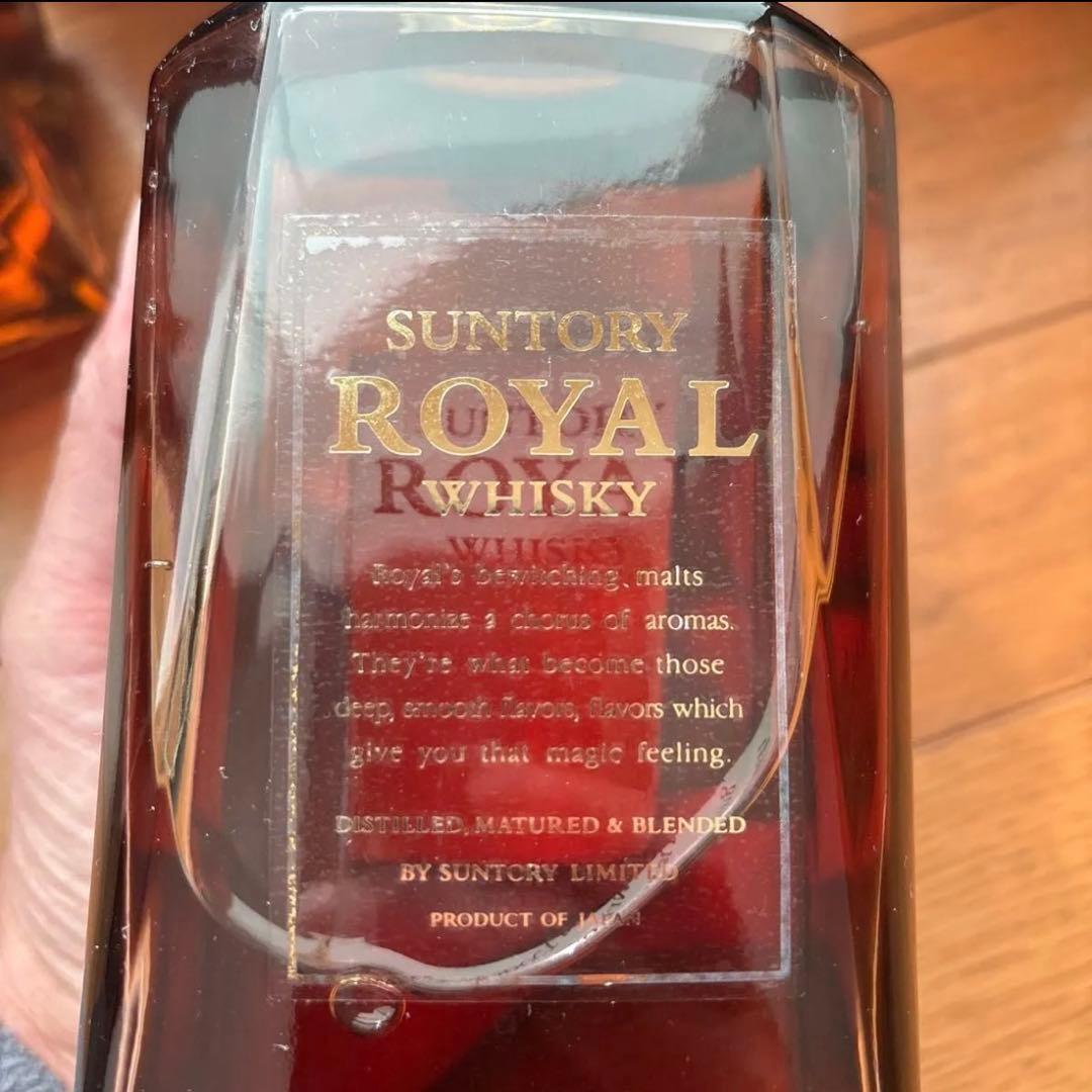 古酒サントリー ローヤル ウイスキー旧スリムボトル4本セット！700ml 43%