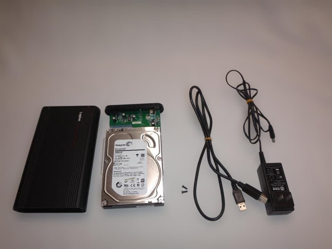 外付けハードディスク・ドライブ Seagate Barracuda 3000GB 3TB HDD