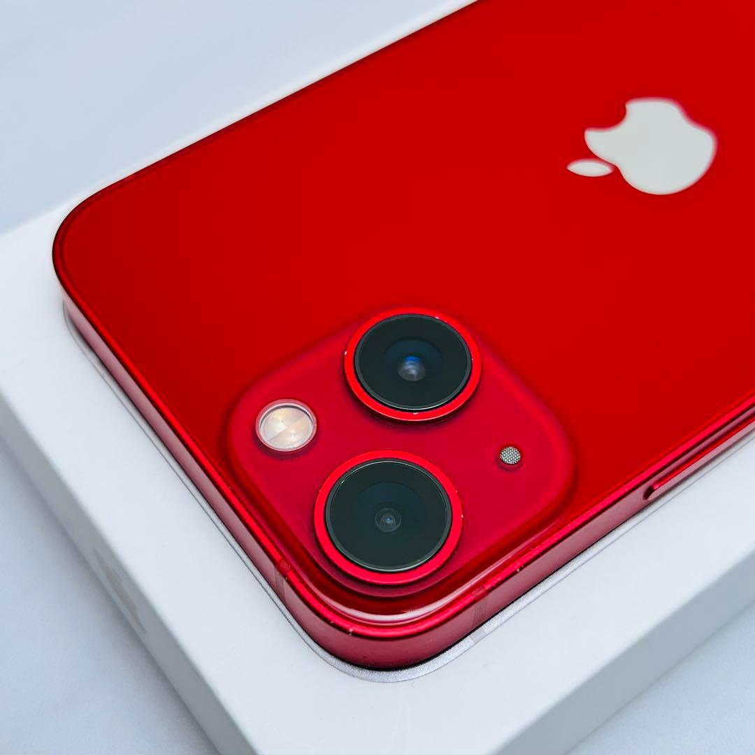 【上美品☆】iPhone13mini 本体 Red 256GB SIMフリー