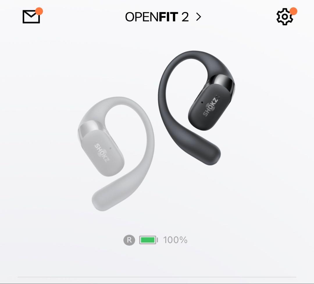 Shokz OPENFIT 2 充電ケースと右耳のみ