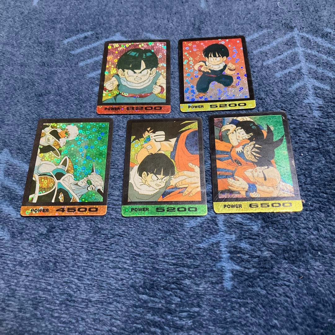 ドラゴンボール PPカード 5枚セット　　激レア　早い者勝ち　丸粒タイプ　まとめ
