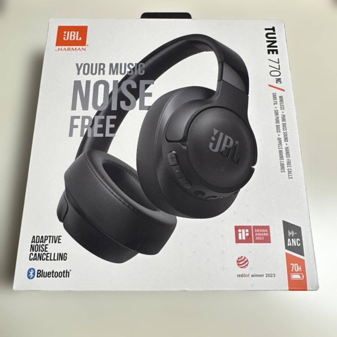 JBL TUNE 770NC ブラック ワイヤレスヘッドフォン