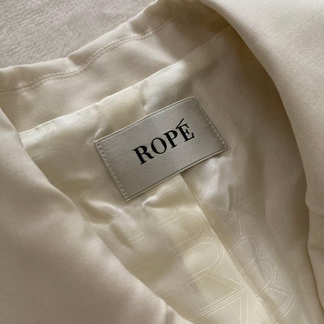 【雑誌掲載】新品 ROPE' 5.2万 ウールモヘヤダブルジャケット 2024年