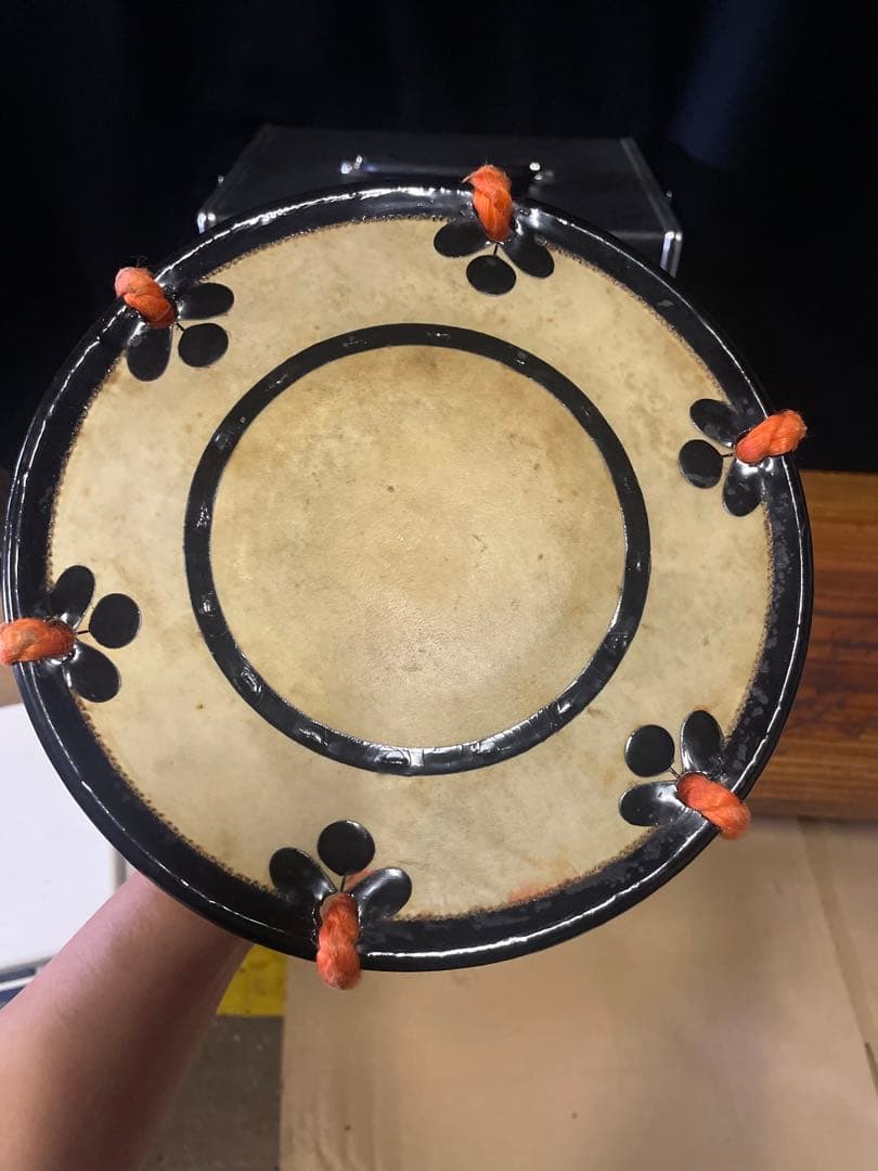 美品豪華高級　小鼓　豪華金蒔絵鼓　和太鼓　楽器　締め太鼓　日本伝統芸能ケース付き