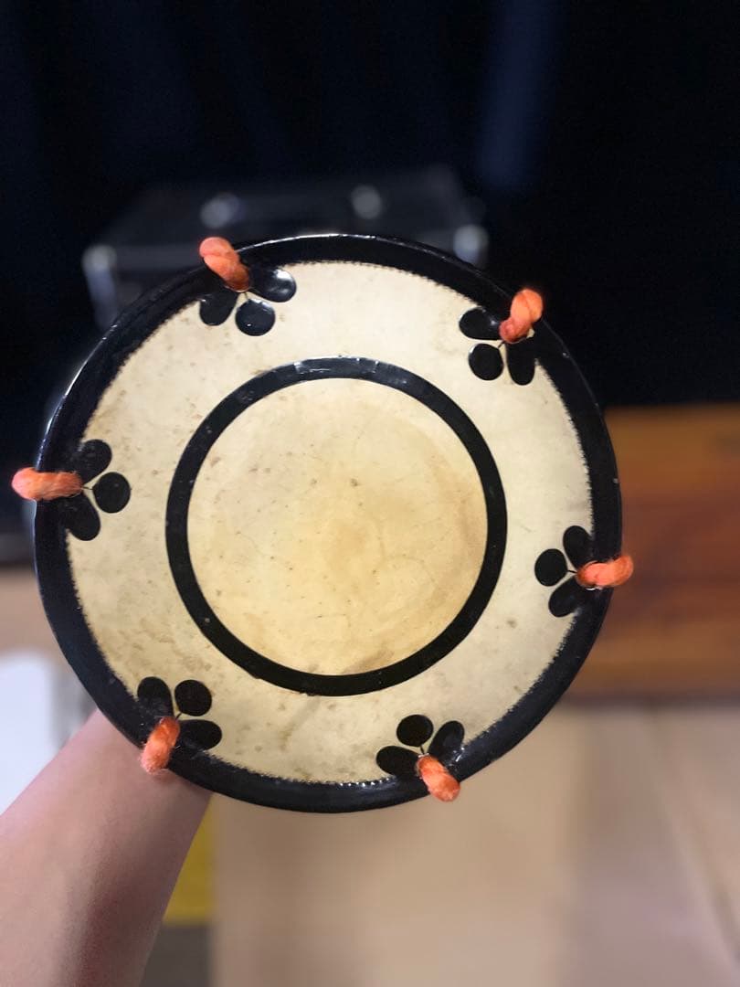 美品豪華高級　小鼓　豪華金蒔絵鼓　和太鼓　楽器　締め太鼓　日本伝統芸能ケース付き