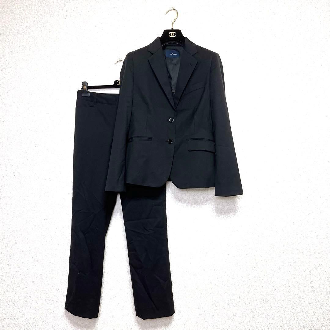 ニューヨーカー スーツ 3点セット 11号 ジャケット スカート パンツ 黒