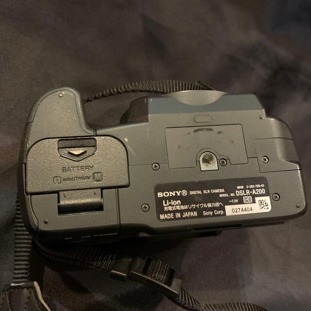 SONY a200 ソニー本体　レンズ1個