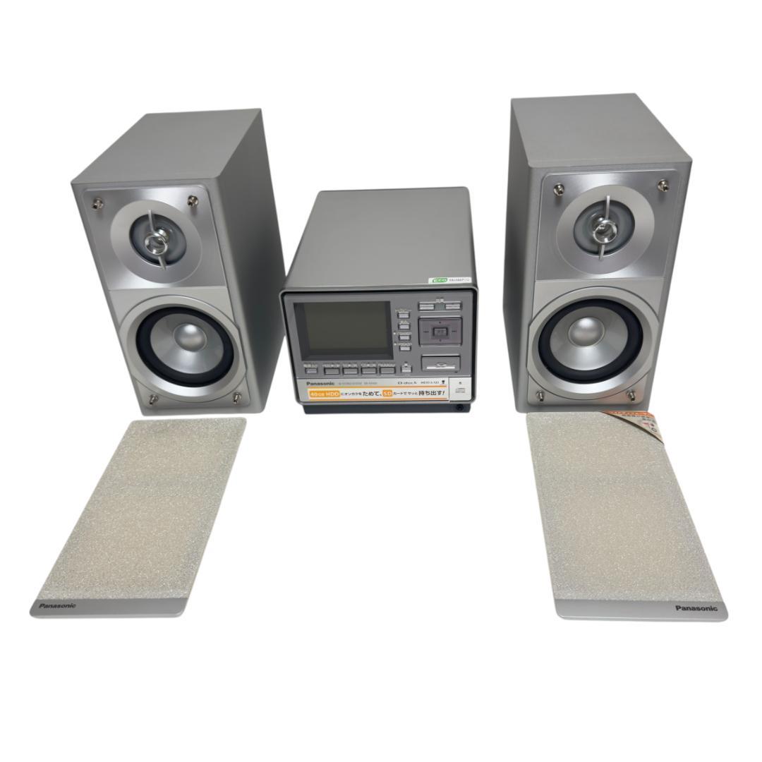 美品　Panasonic SDステレオシステム ミニコンポ SA-SX400