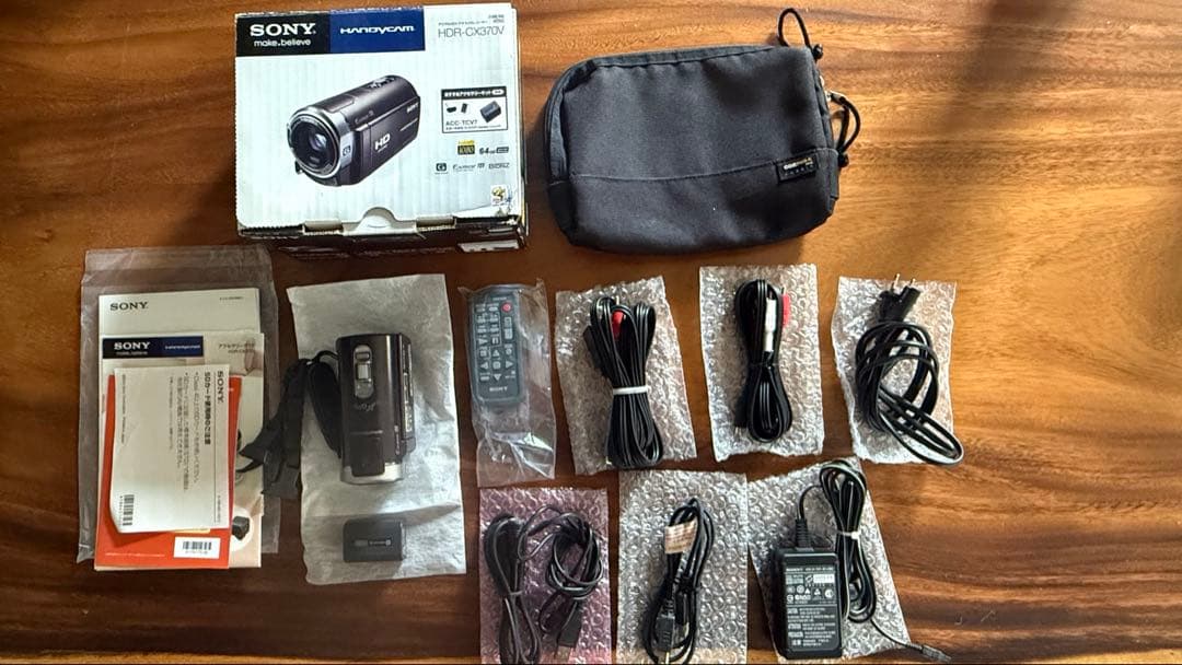 ☆美品☆SONY HDR-CX370Vビデオカメラ64GB