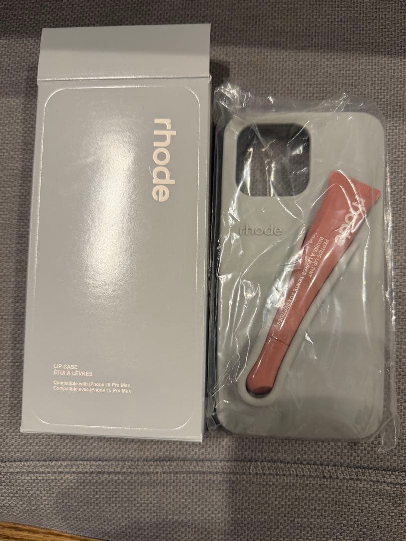 iPhoneアクセサリー rhode iphone case gray 15pro max