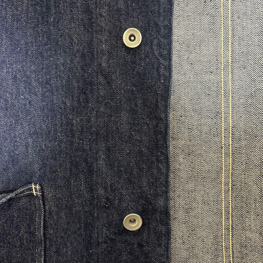 【COMOLI】21AW デニムワークジャケット サイズ2 未使用に近い 美品！