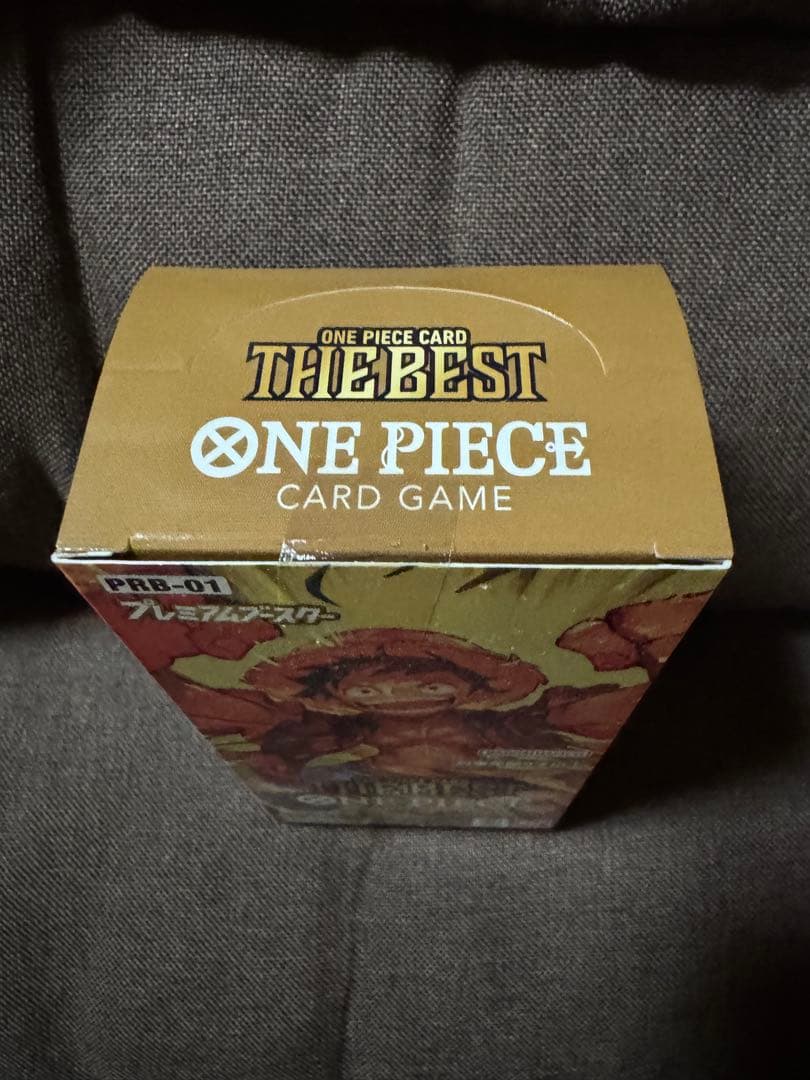 ワンピースカード　THE BEST PRB-01 未開封　BOX テープ付