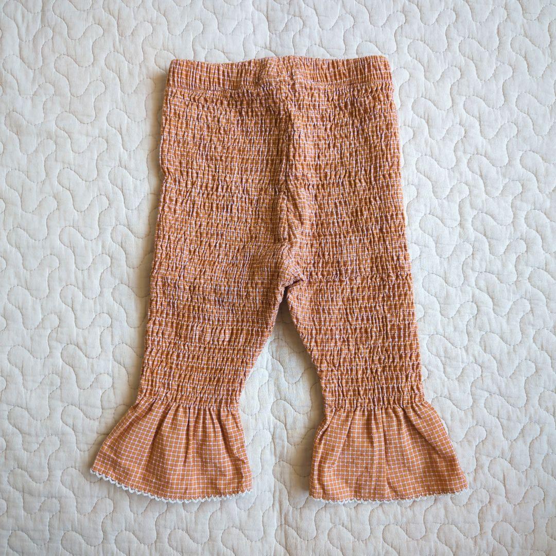 bebe organicヘレナレギンス2y 正規品 美品24ss　海外子供服