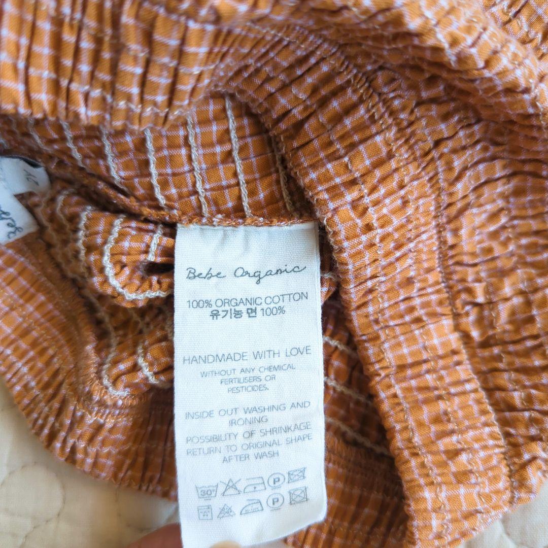 bebe organicヘレナレギンス2y 正規品 美品24ss　海外子供服