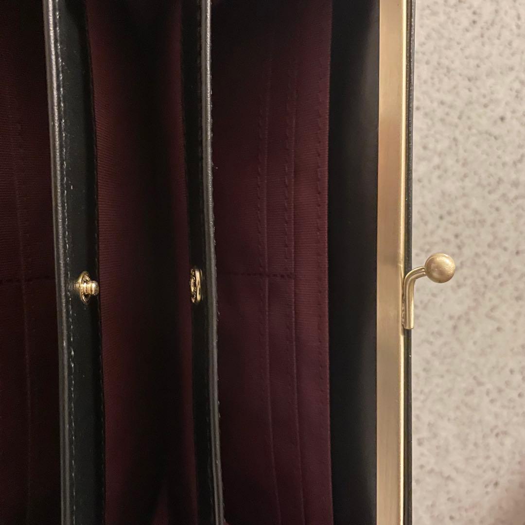 新品　アニエスベー ガラスレザーロングウォレット \"Gloria\"