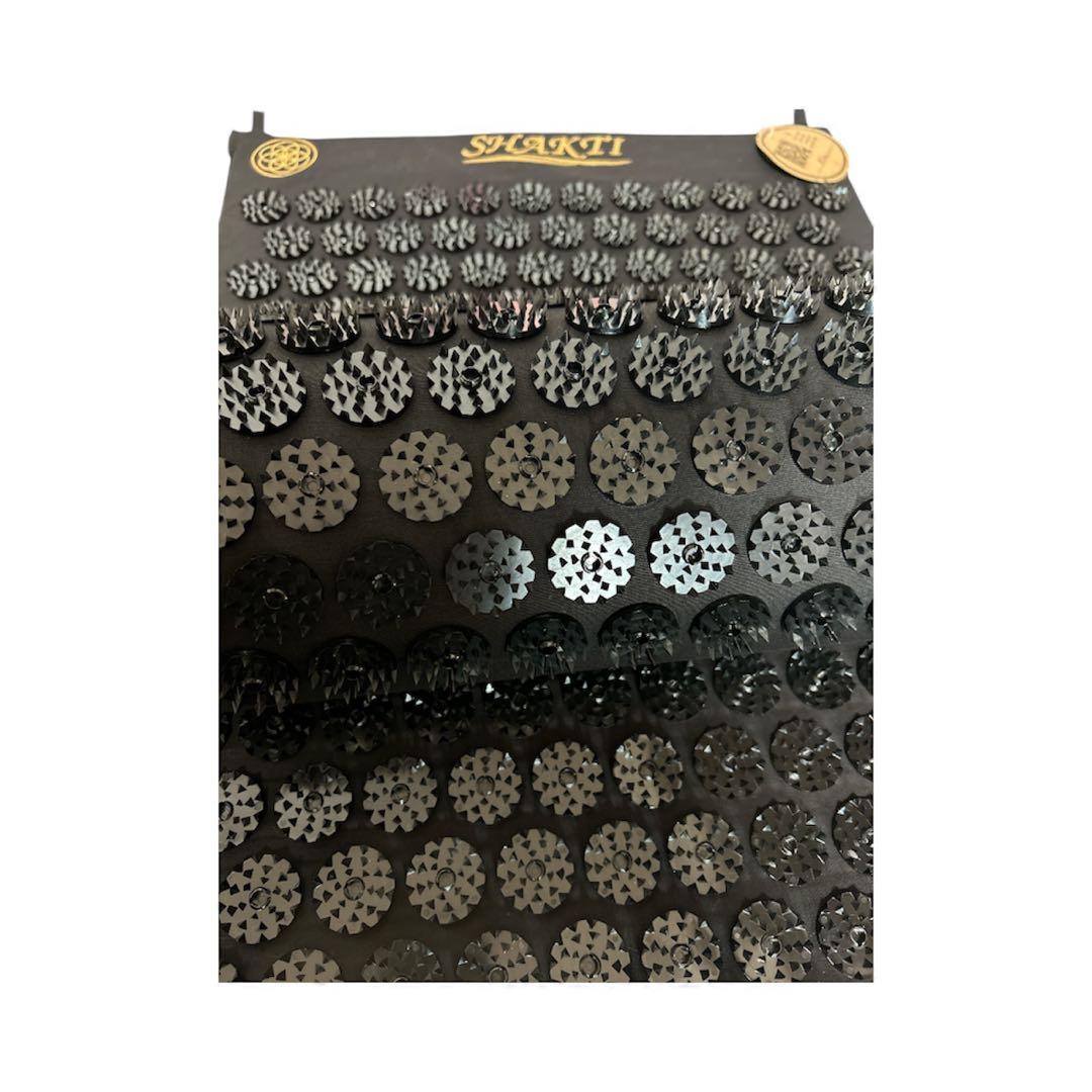 【正規品】シャクティマットピローセット レベル2 オリジナル　ブラック