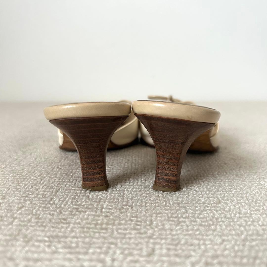 CHANEL シャネル ミュール サンダル ココマーク 22cm