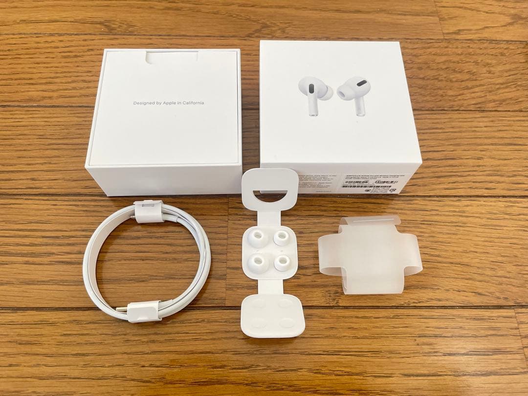 【美品・完品】AirPods Pro 第1世代 ケース・箱付き 未使用付属品あり